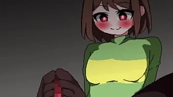 Undertale Chara Porn boobs cumtribute