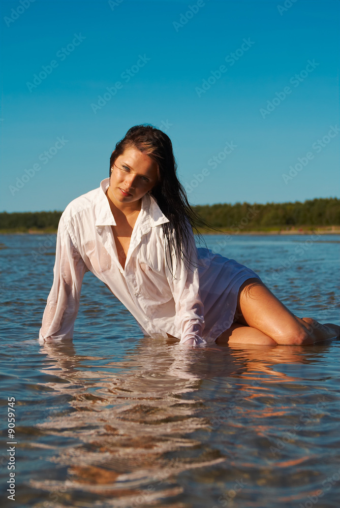 Best of Wet shirt female