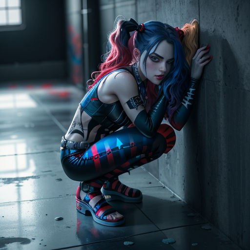 char lynn share harley quin feet photos