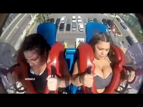 carmel miller add tits fall out on slingshot ride photo