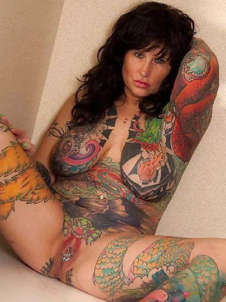 Best of Naked tattooed females