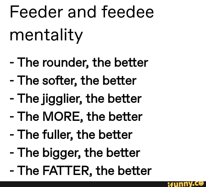 feeder and feedee