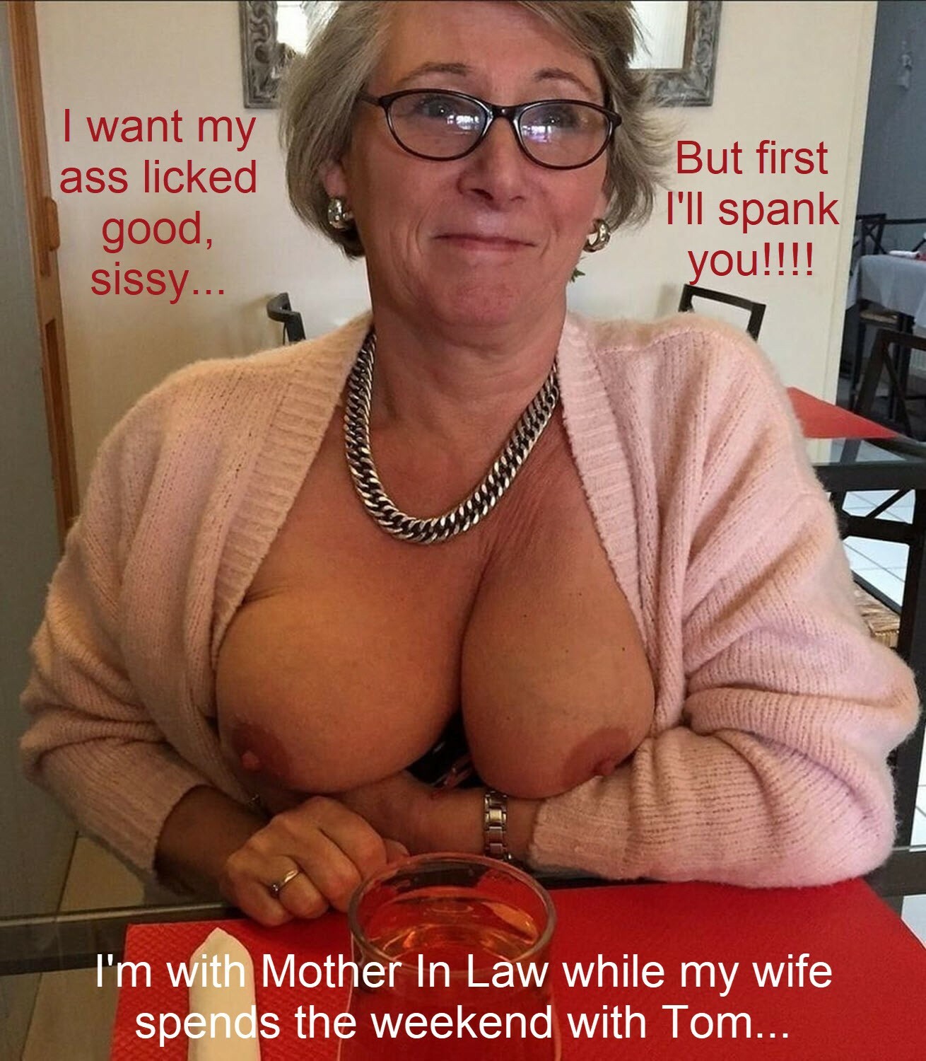 my mother in law naked