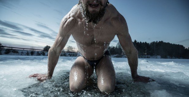 alan deveau recommends Naked Ice Bathing