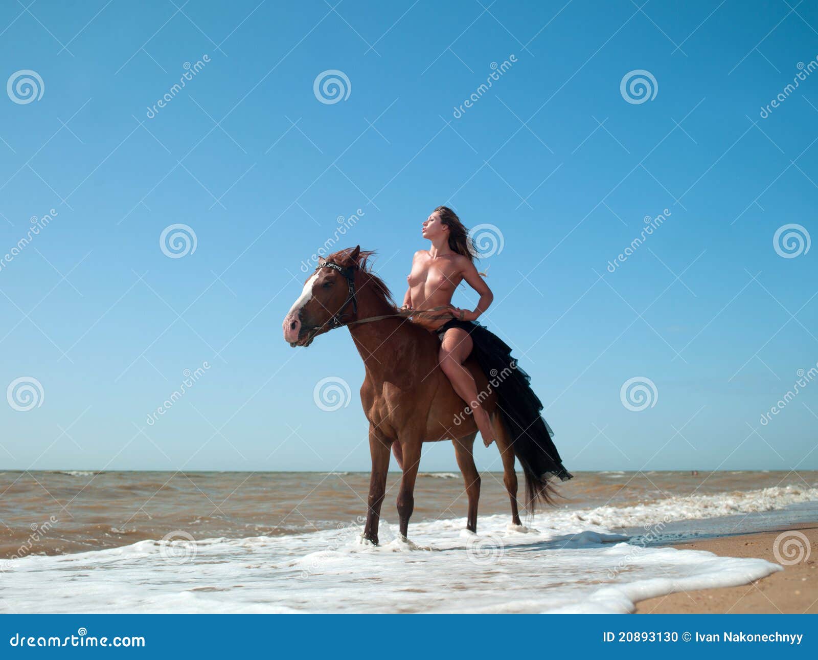 alex mcclurg recommends naked woman on horseback pic