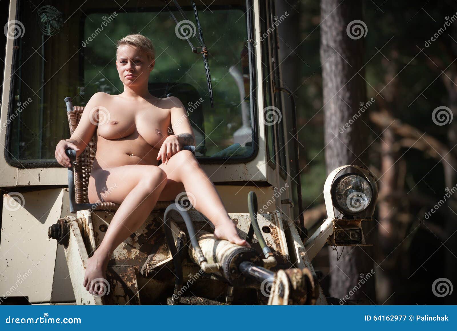 chaya reddy add photo nude on a tractor