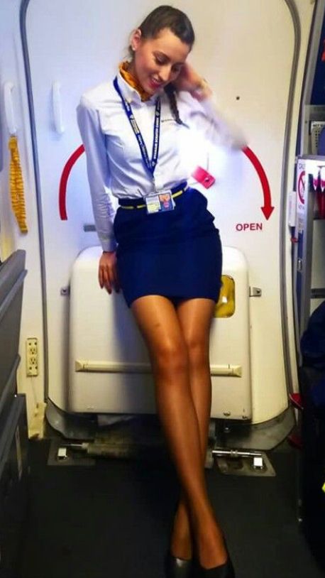 chuck recommends Flight Attendant Up Skirt