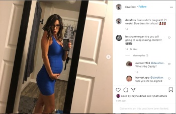 ameer amr recommends dava foxx pregnant pic