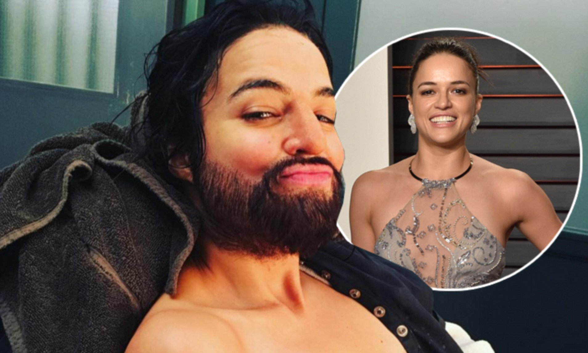 christina lavis recommends michelle rodriguez titties pic