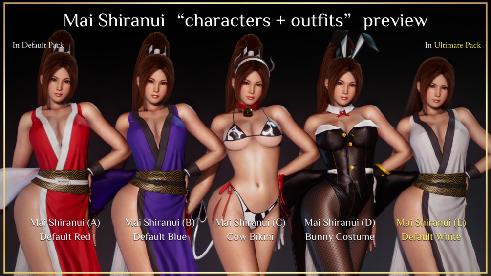 chelsea camilleri recommends Mai Shiranui Cow