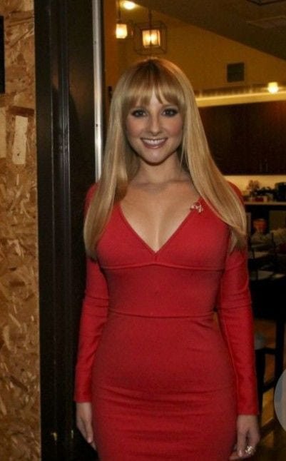 debra desilva share melissa rauch breast photos