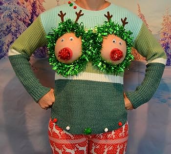 denise doran share sweater boobs photos