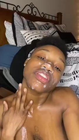 Best of Ebony cumface