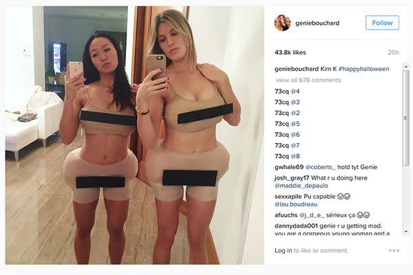 andrea magness recommends genie bouchard nude pic