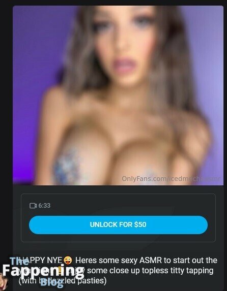 coya williams recommends icedmochaasmr onlyfans pic