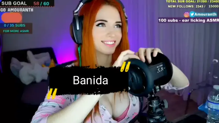 Best of Amouranth bg video