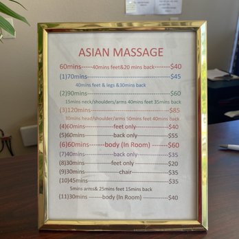 Best of Asain massage reviews