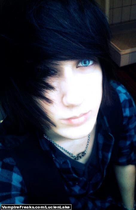 amanda worthen add emo guys with black hair and blue eyes photo