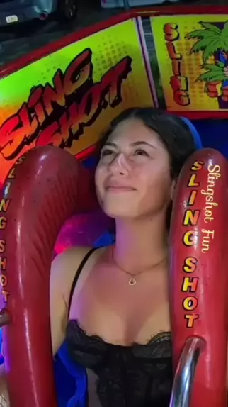 Sling Shot Ride Boob Slip and marriages