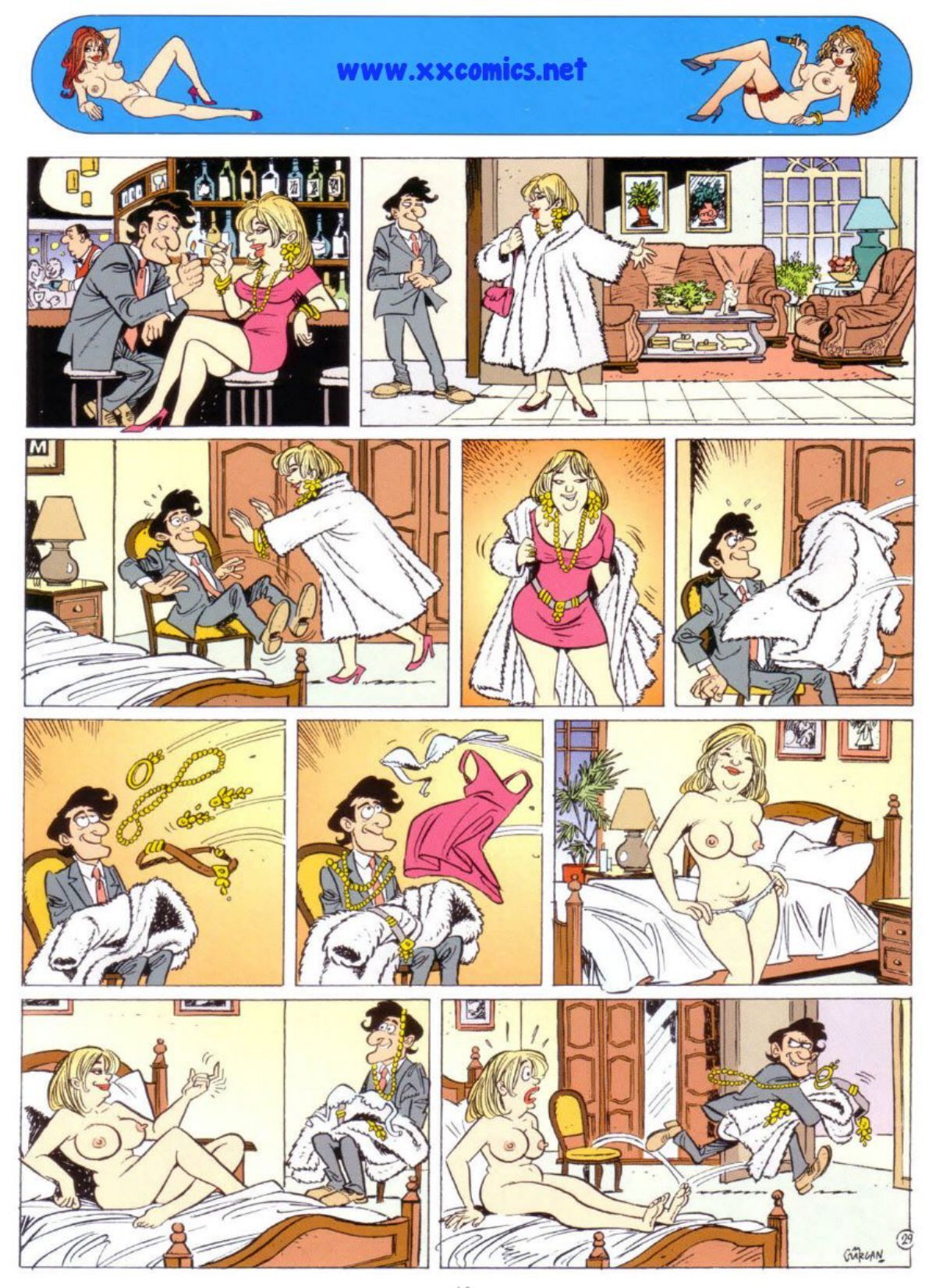 danielle harker share funny adult comic photos