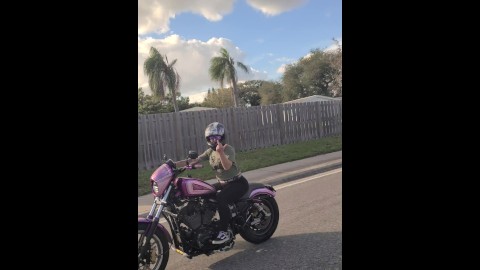 Horny Biker Chicks bach clips