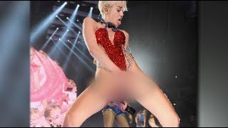 dan fryatt add photo miley cyrus naked on stage