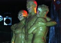 naked female mud wrestling