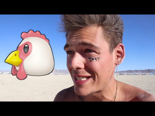 Naked Guys At Burning Man shooting videos