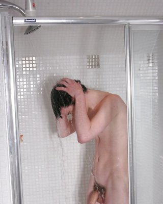 Naked Shower Porn lick ass