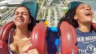 brian wanz recommends sling shot ride boob slip pic