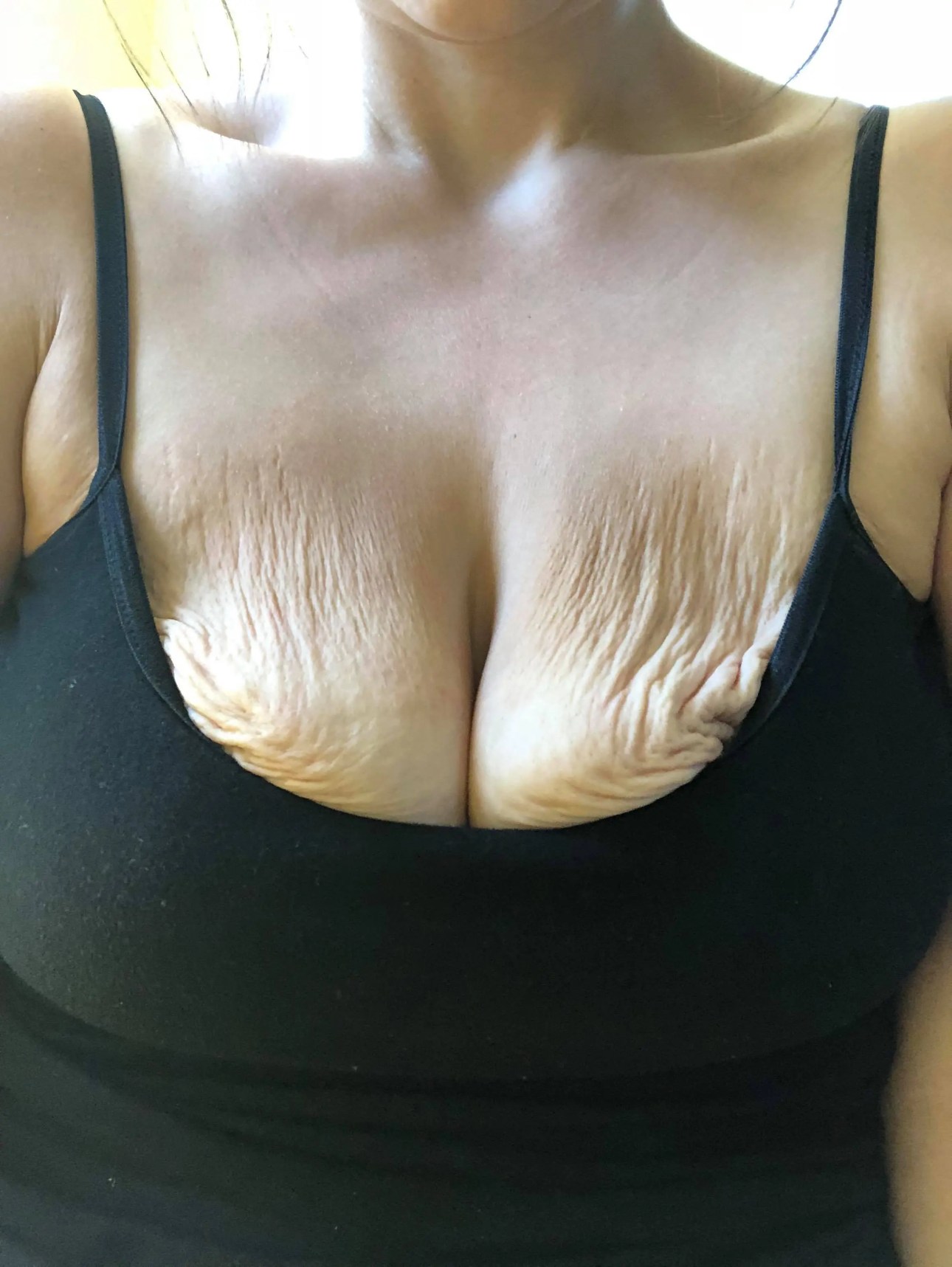 bridget means add photo small saggy mature tits